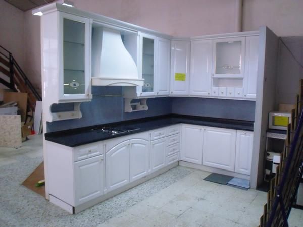 Decoración de cocinas ultramodernas blancas Fotografías de cocinas en blanca