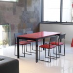 Diseños en mesas de cocina modernas