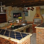 Cocina con estilo Rústico